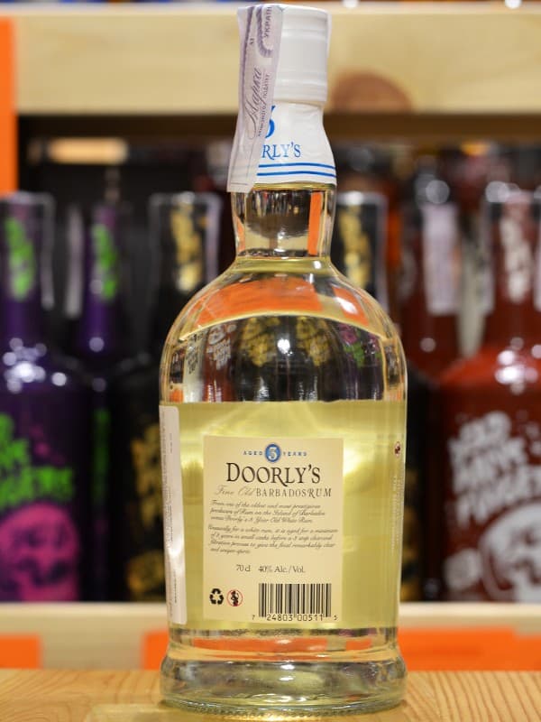 Ром Олд Вайт, Дурліс / Old White, Doorly's, 3 роки, 40%, 0.7л