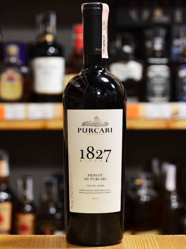 Вино Мерло / Merlot, Purcari, червоне сухе 13.5% 0.75л
