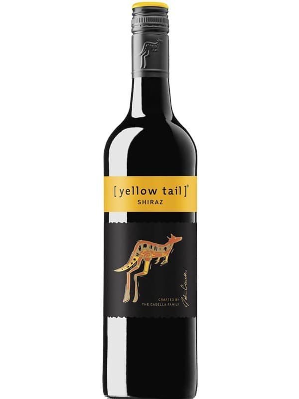 Вино Шираз / Shiraz, Yellow Tail, червоне сухе 0.75л