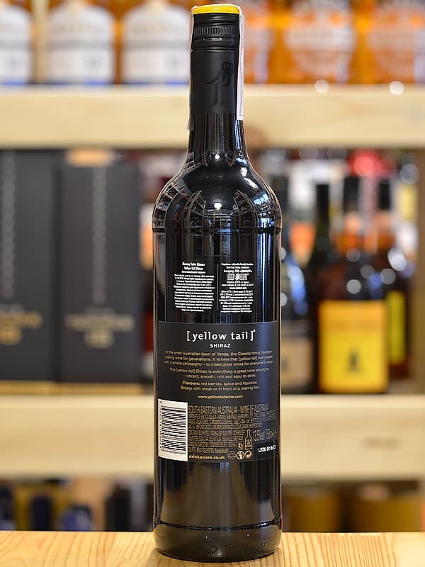 Вино Шираз / Shiraz, Yellow Tail, червоне сухе 0.75л