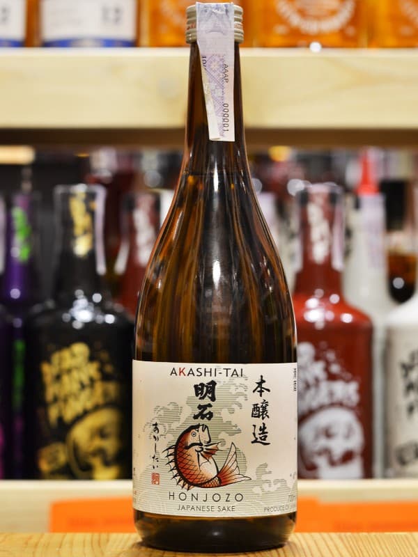Саке Хондзедзо / Honjozo, Akashi Sake Brewery, 15%, 0.72л