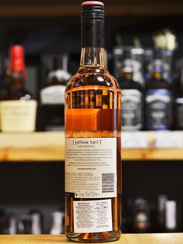 Вино Пінк Мускат / Pink Muscat, Yellow Tail, рожеве напівсолодке 0.75л