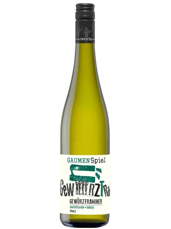 Вино Гевюрцтраминер / Gewurztraminer, Gaumenspiel, біле напівсолодке 0.75л