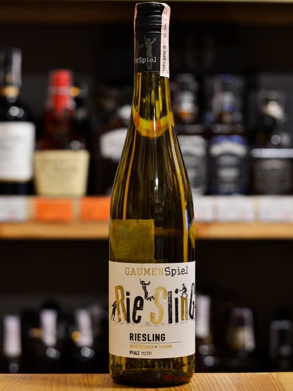 Вино Рислінг / Riesling, Gaumenspiel, біле сухе 0.75л
