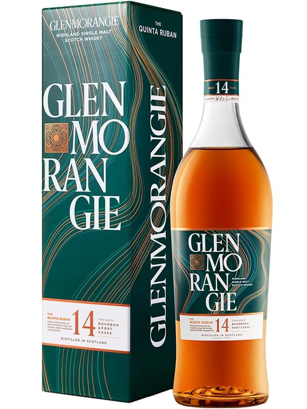 Віскі Гленморанджі Квінта Рубан / Glenmorangie Quinta Ruban, 14 років, 46%, 0.7л, в коробці
