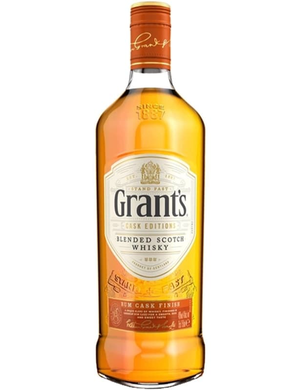 Віскі Грантс, Ром Каск / Grant's, Rum Cask, 40%, 0.7л