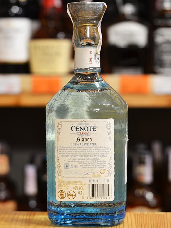 Текіла Сенот, Бланко / Cenote, Blanco, 40%, 0.7л