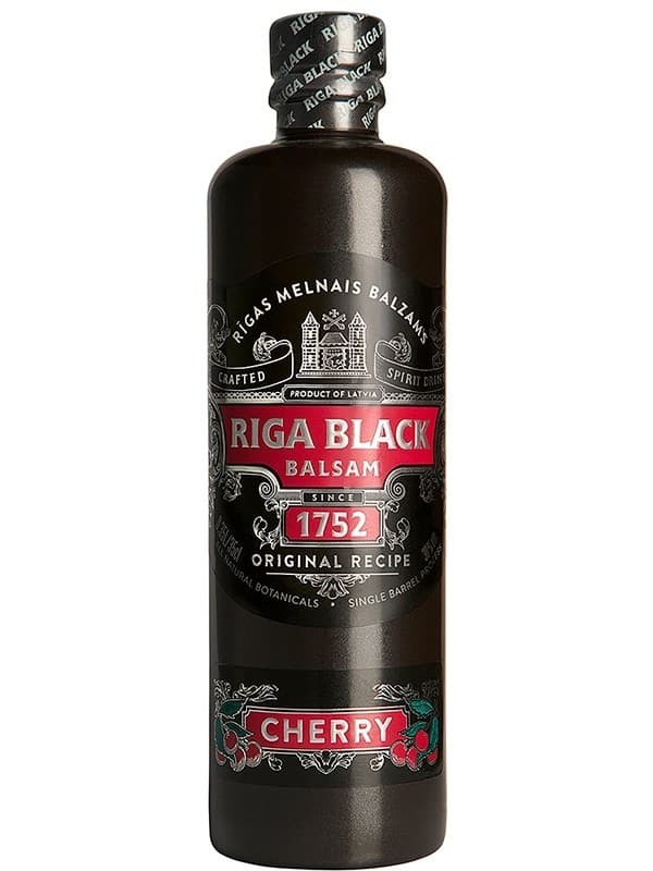 Біттер Ризький Чорний Бальзам, Вишня / Riga Black Balsam, Cherry, 30%, 0.5л