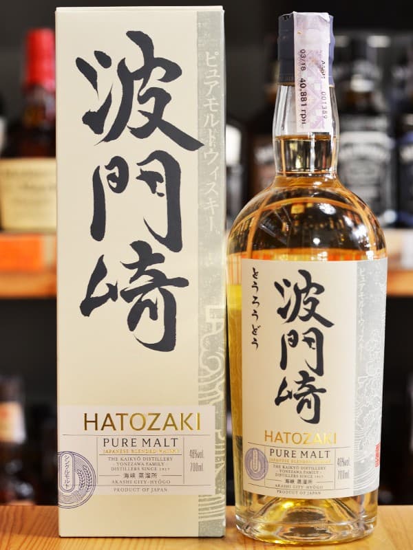 Віскі Хатозакі Пур Молта / Hatozaki Pure Malt, Kaikyo, 46% 0.7л в коробці