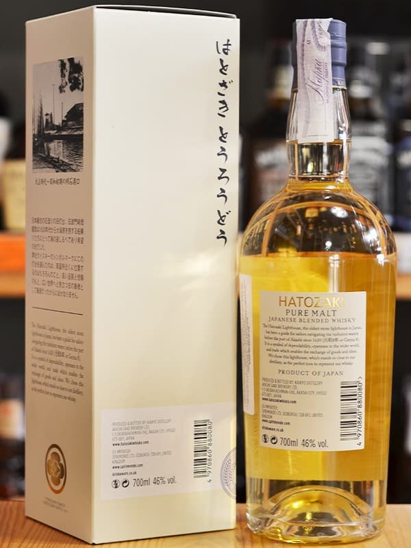 Віскі Хатозакі Пур Молта / Hatozaki Pure Malt, Kaikyo, 46% 0.7л в коробці
