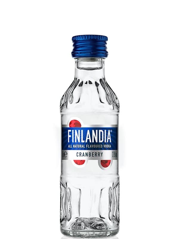 Горілка Фінляндія Журавлина / Finlandia Cranberry, 37.5%, 0.05л