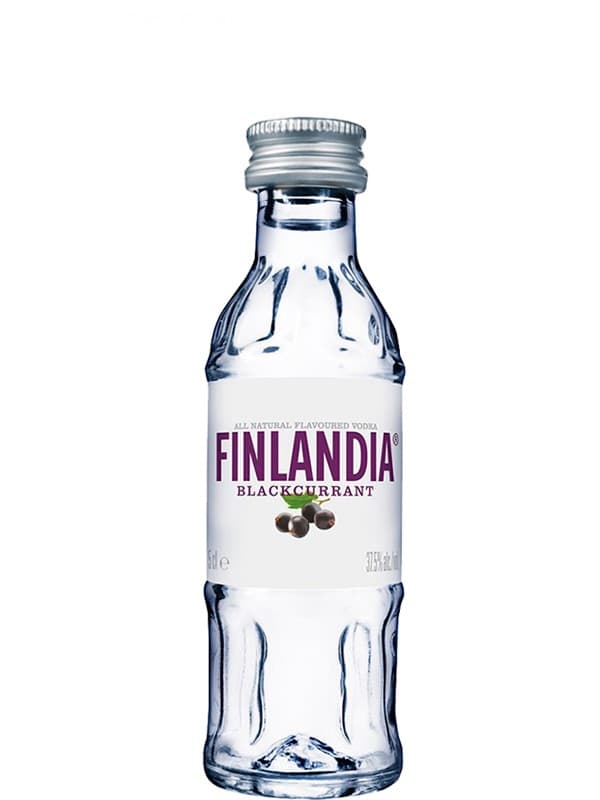 Горілка Фінляндія Чорна Cмородіна / Finlandia, Black Currant 40%, 0.05л