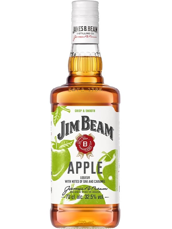 Лікер на основі бурбону Джим Бім, Еппл / Jim Beam, Apple, 32.5%, 1л