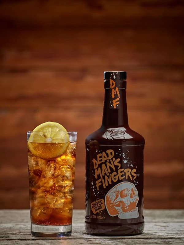 Ром Дед Менс Фінгерс (ДМФ), Кава / Dead Man's Fingers (DMF), Coffee, 37.5%, 0.7л