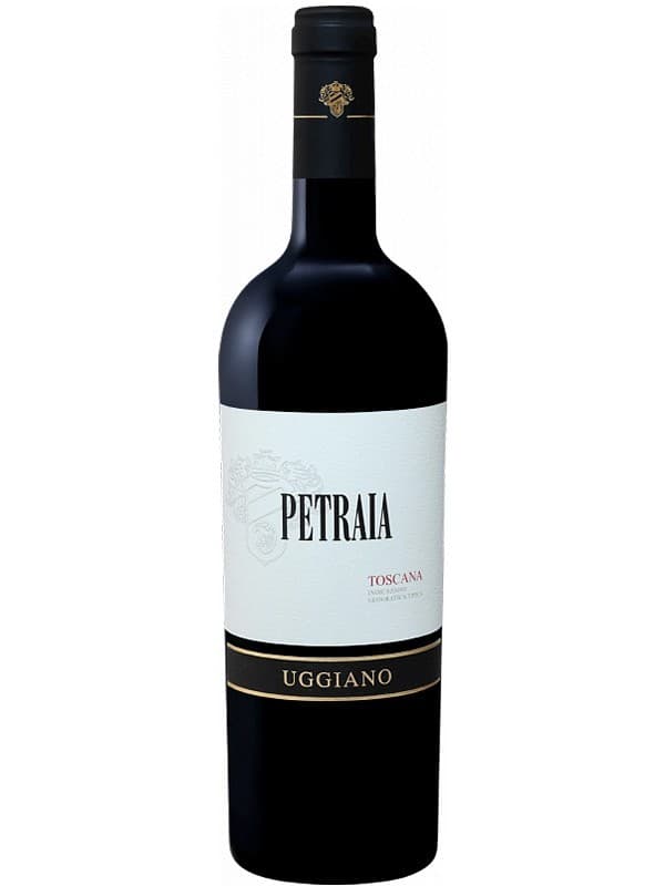 Вино Петрайя, Мерло ді Тоскана / Petraia, Merlot di Toscana IGT, Azienda Uggiano, червоне сухе 0.75л