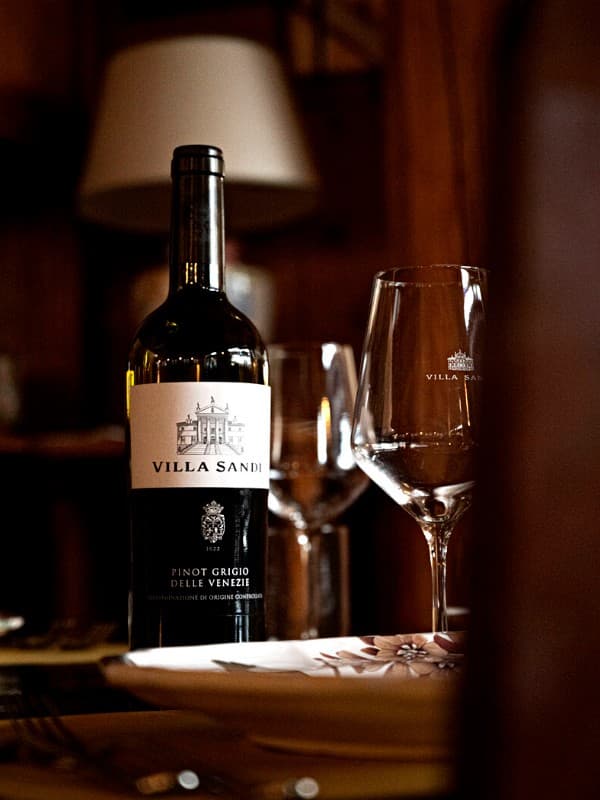Вино Піно Гріджио делла Венеція / Pinot Grigio delle Venezie, Villa Sandi, біле сухе 0.75л