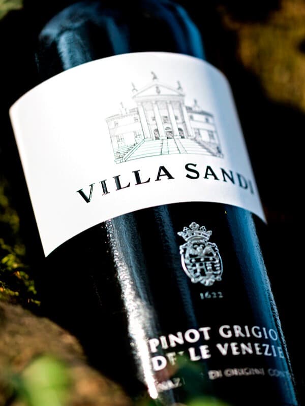 Вино Піно Гріджио делла Венеція / Pinot Grigio delle Venezie, Villa Sandi, біле сухе 0.75л