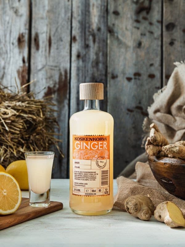 Лікер Коскенкорва, Імбир / Koskenkorva, Ginger, 21%, 0.5л
