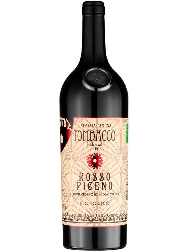 Вино Россо Пічено / Rosso Piceno, Tombacco, червоне сухе 0.75л
