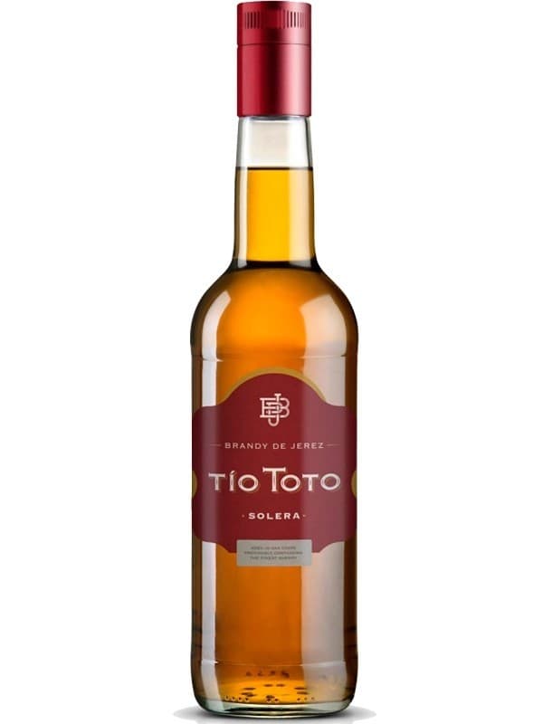 Бренді де Херес Тіо Тото, Солера / Tio Toto, Solera, Jose Estevez, 36%, 0.7л