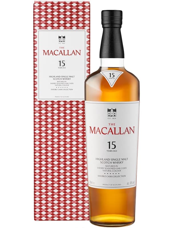 Віскі Макаллан, Дабл Каск / The Macallan, Double Cask, 15 років, 43% 0.7л в коробці