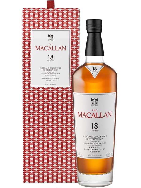 Віскі Макаллан, Дабл Каск / The Macallan, Double Cask, 18 років, 43% 0.7л в коробці