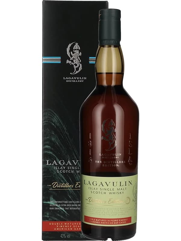 Віскі Лагавулін "Дистилерс Едішн" / Lagavulin "Distillers Edition", 43%, 0.7л, в коробці