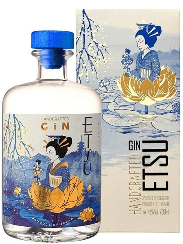 Джин Етсу / Etsu, Finsbury, 43%, 0.7л, в коробці