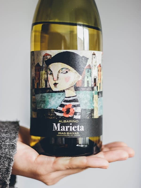 Вино Марієта, Альбаріньо / Marieta, Albarino, Martin Codax, біле напівсухе 0.75л