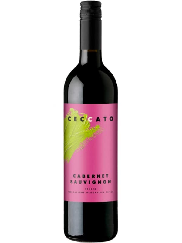 Вино Чеккато, Каберне Совіньйон / Ceccato, Cabernet Sauvignon, Cantine Riondo, червоне сухе 0.75л