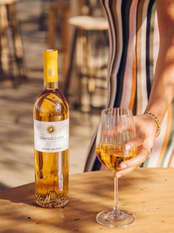 Вино Оранж Голд / Orange Gold, Gerard Bertrand, бурштинове сухе 0.75л