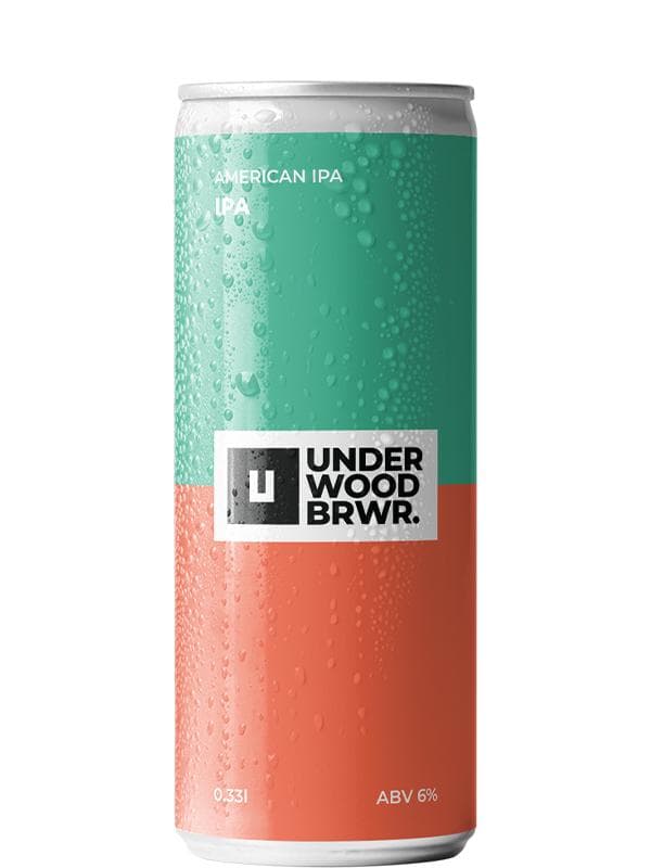 Пиво Іпа / Ipa, Underwood Brewery, з/б, 6%, 0.33л