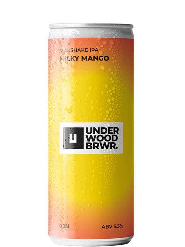 Пиво Мілкі Манго / Milky Mango, Underwood Brewery, з/б, 5.5%, 0.33л