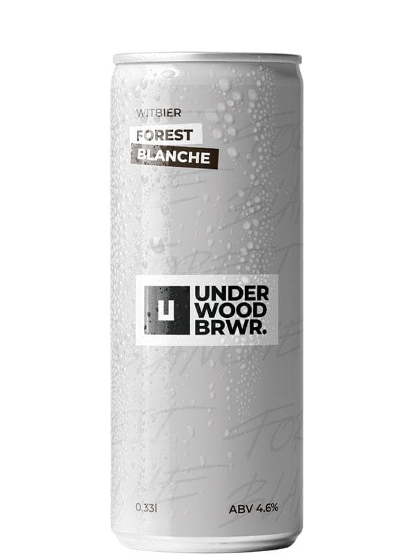 Пиво Форест Бланш / Forest Blanche, Underwood Brewery, з/б, 4.6%, 0.33л
