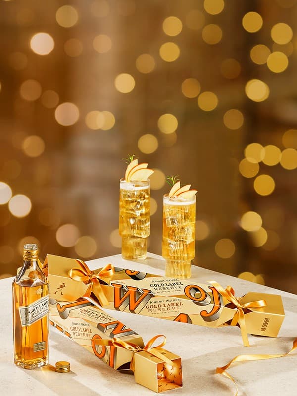 Віскі Голд Лейбл Резерв / Gold Label Reserve, Johnnie Walker, 40%, 0.2л, в коробці