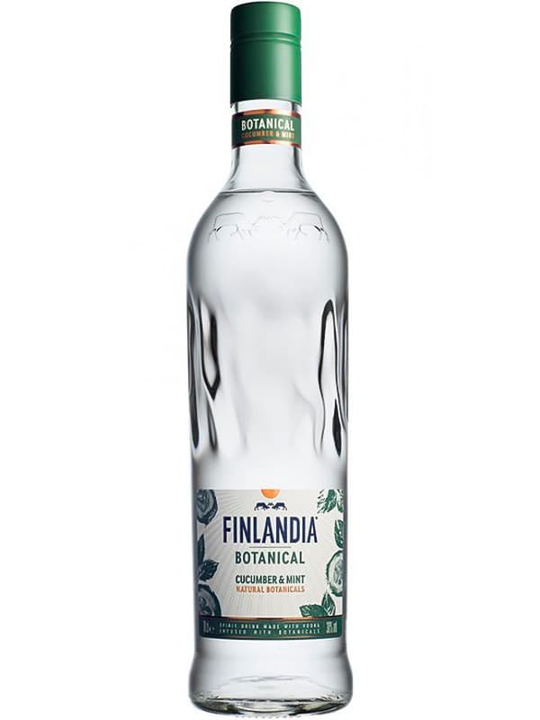 Горілка Фінляндія, Ботанікал, Огірок та М'ята / Finlandia, Botanical, Cucumber & Mint, 30%, 0.7л
