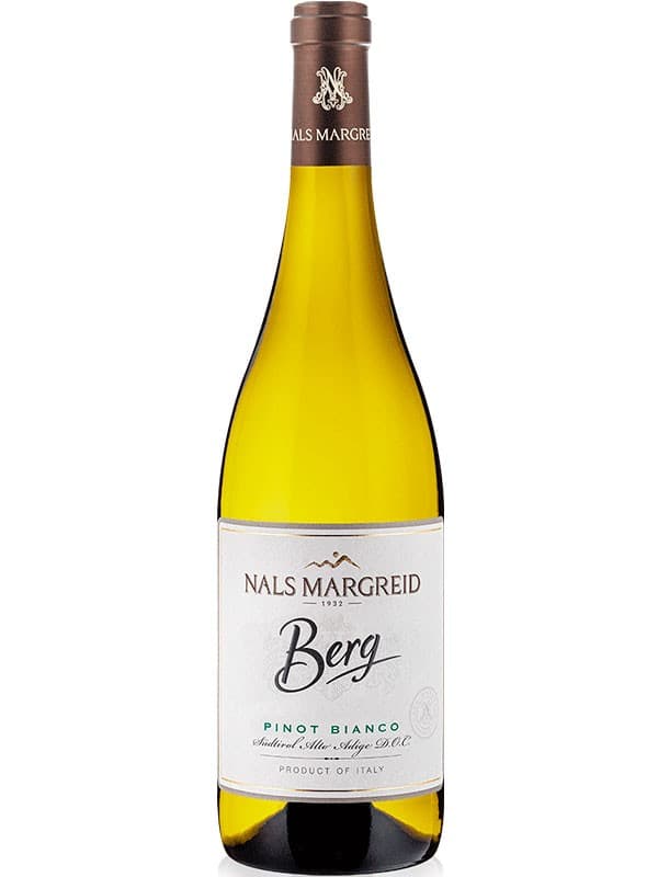 Вино Берг, Піно Б'янко / Berg, Pinot Bianco, Nals Margreid, біле сухе 0.75л