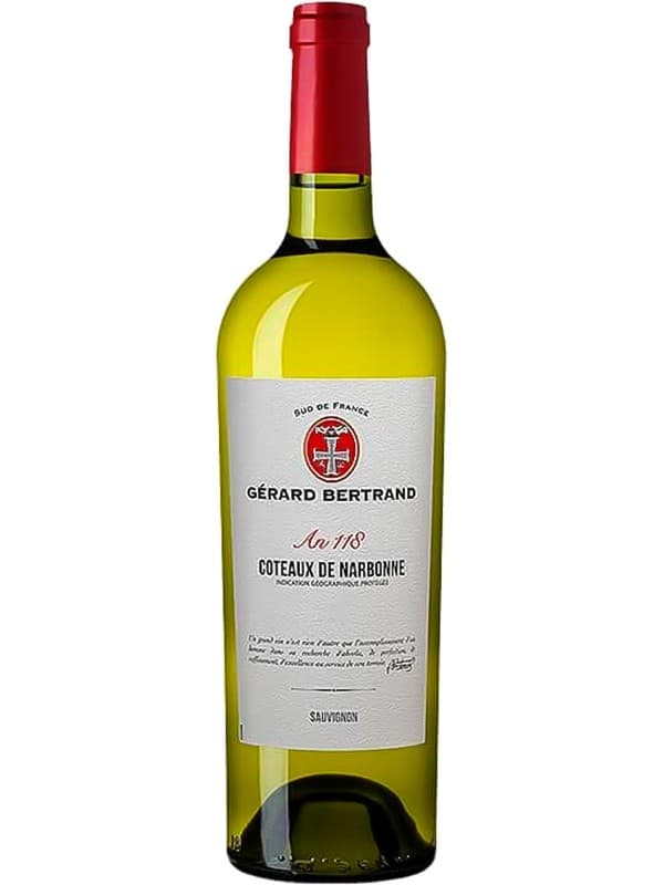 Вино Ерітаж Ан 118, Кото де Нарбонн / Heritage An 118, Coteaux de Narbonne, Gerard Bertrand, біле сухе 0.75л