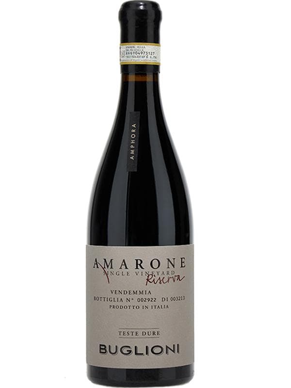Вино Тесте Дуре, Амароне Резерва / Teste Dure, Amarone Riserva, Buglioni, червоне сухе 0.75л