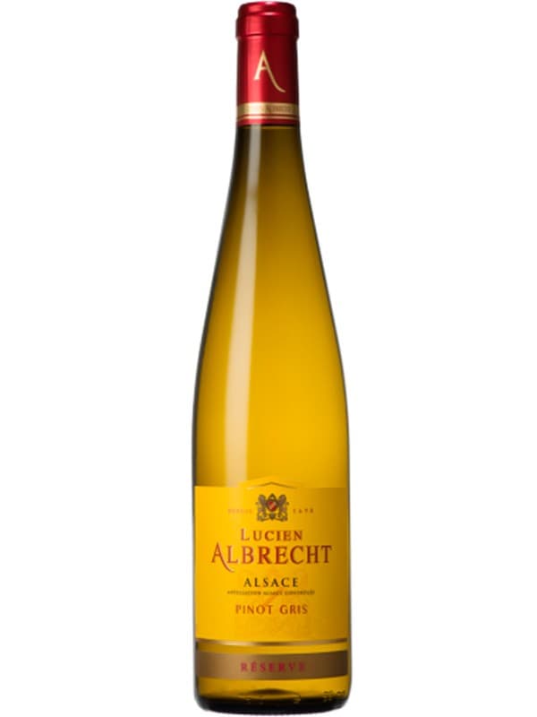Вино Піно Грі, Резерв / Pinot Gris, Reserve, Lucien Albrecht, біле сухе 0.75л