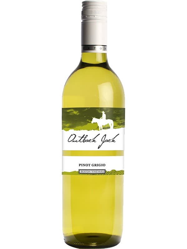 Вино Піно Гріджио, Аутбек Джек / Pinot Grigio, Outback Jack, біле сухе 0.75л