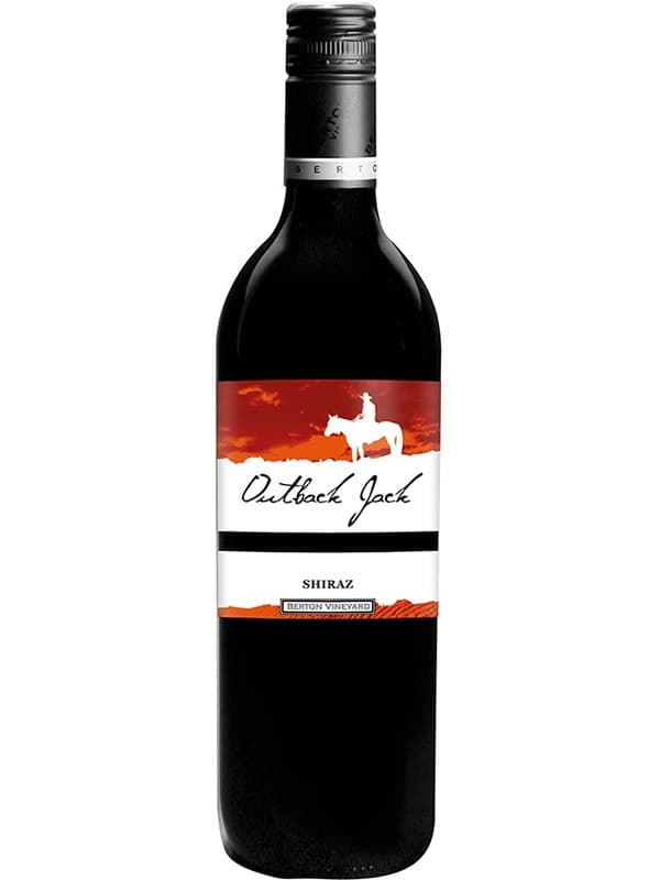Вино Шираз, Аутбек Джек / Shiraz, Outback Jack, червоне сухе 0.75л