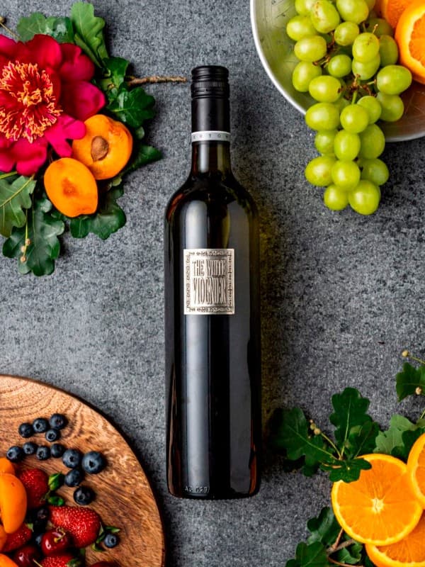 Вино "Зе Уайт Віонье" / "The White Viognier", Metal Label, Berton Vineyards, біле сухе 0.75л