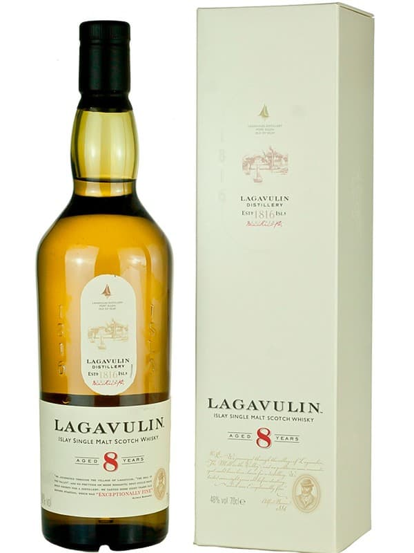 Віскі Лагавулін / Lagavulin, 8 років, 48%, 0.7л, в коробці