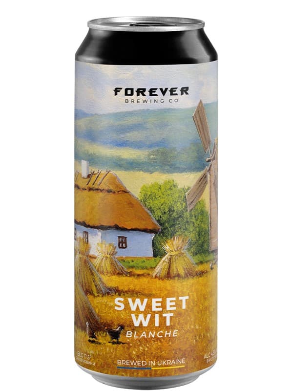 Пиво Світ Віт, Форевер / Sweet Wit, Forever, Volynski Browar, з/б, 4.5%, 0.5л