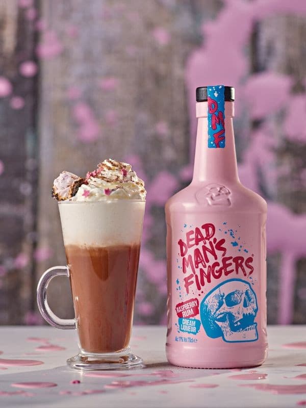 Лікер на основі рому Дед Менс Фінгерс (ДМФ), Малина & Крем / Dead Man’s Fingers (DMF), Raspberry Rum Cream Liqueur, 15%, 0.7л