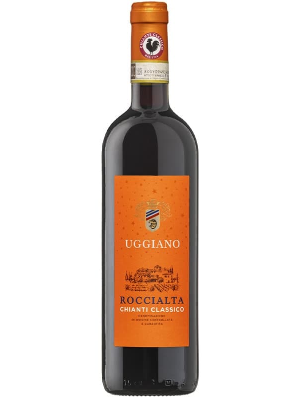 Вино Рочальта, К'янті Классіко / Roccialta, Chianti Classico DOCG, Azienda Uggiano, червоне сухе 0.75л