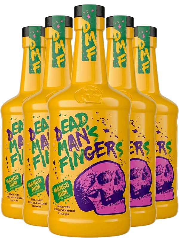 Набір рома Дед Менс Фінгерс, Манго / Dead Man's Fingers (DMF), Mango, 37.5%, 6*0.7л