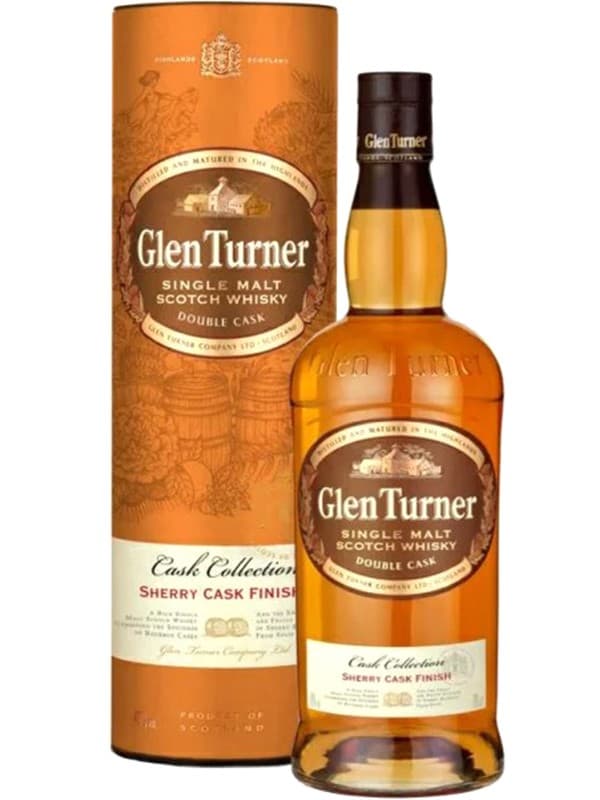 Віскі Глен Тернер, Шеррі Каск / Glen Turner, Sherry Cask, 40%, 0.7л, в тубусі