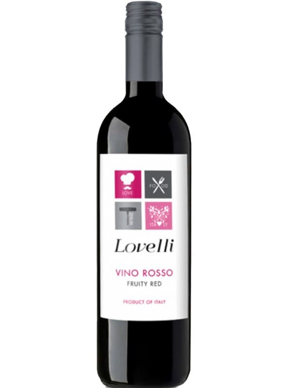 Вино "Ловеллі" Россо д'Італія / "Lovelli" Rosso d'Italia, Provinco Italia, червоне сухе 0.75л